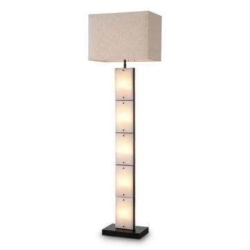 Valorlamps Odin Floor Lamp, Matte Black Finish