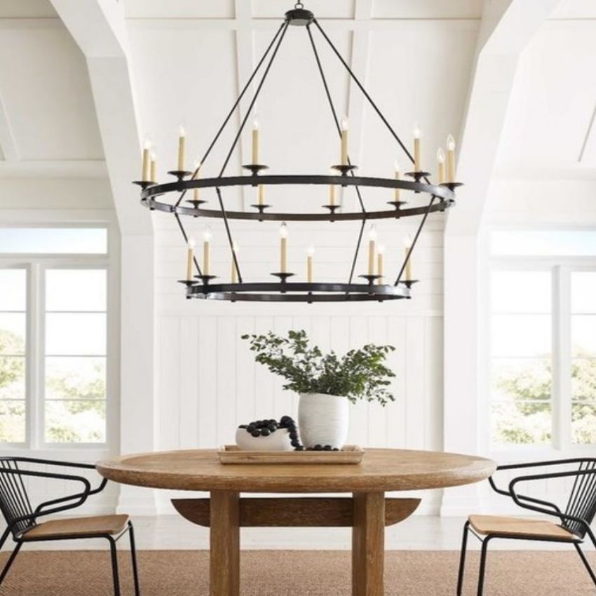 Shiloh Two Tiered Chandelier