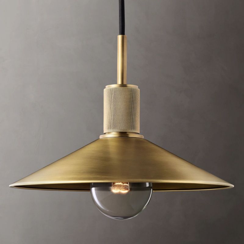 Aidas Metal Slope Shade Pendant