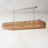 Dezeen Rectangle Chandelier 74"