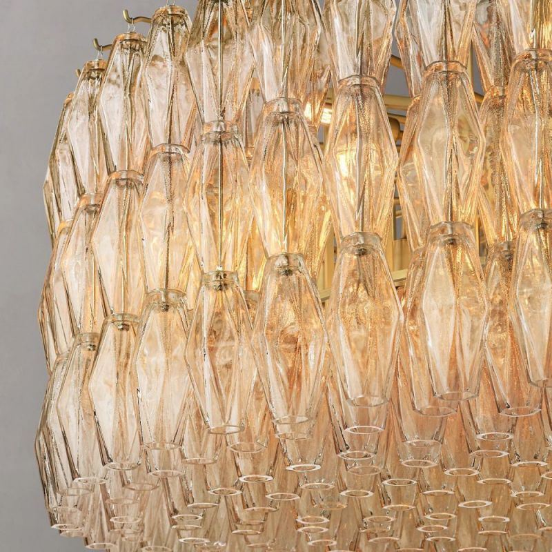 Dezeen Round Chandelier 37"