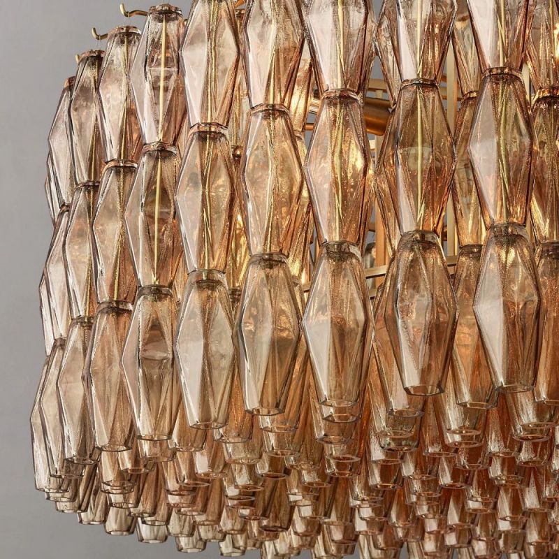 Dezeen Round Chandelier 47"