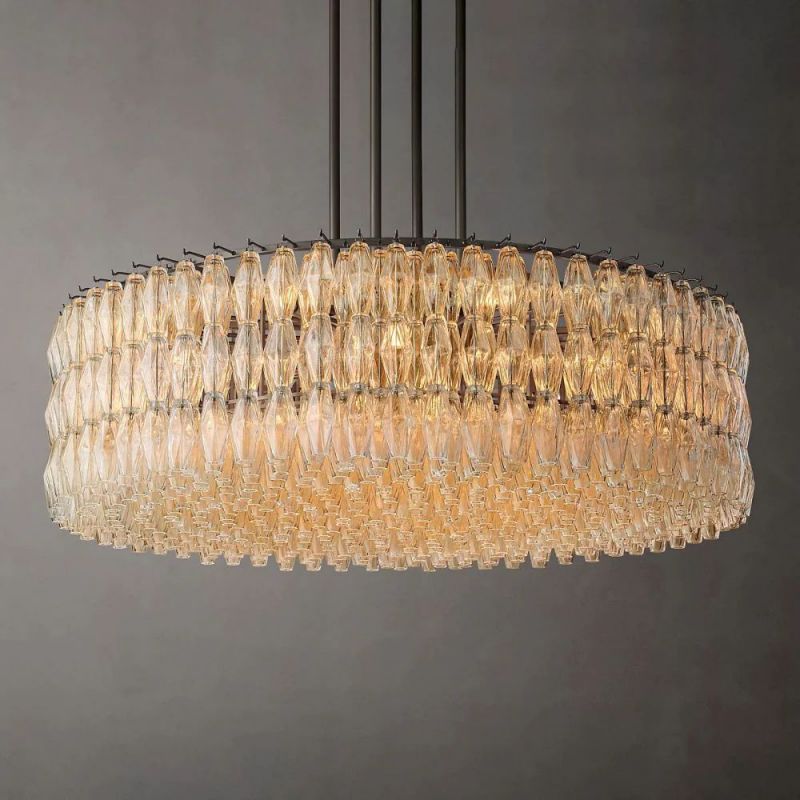 Dezeen Round Chandelier 61"