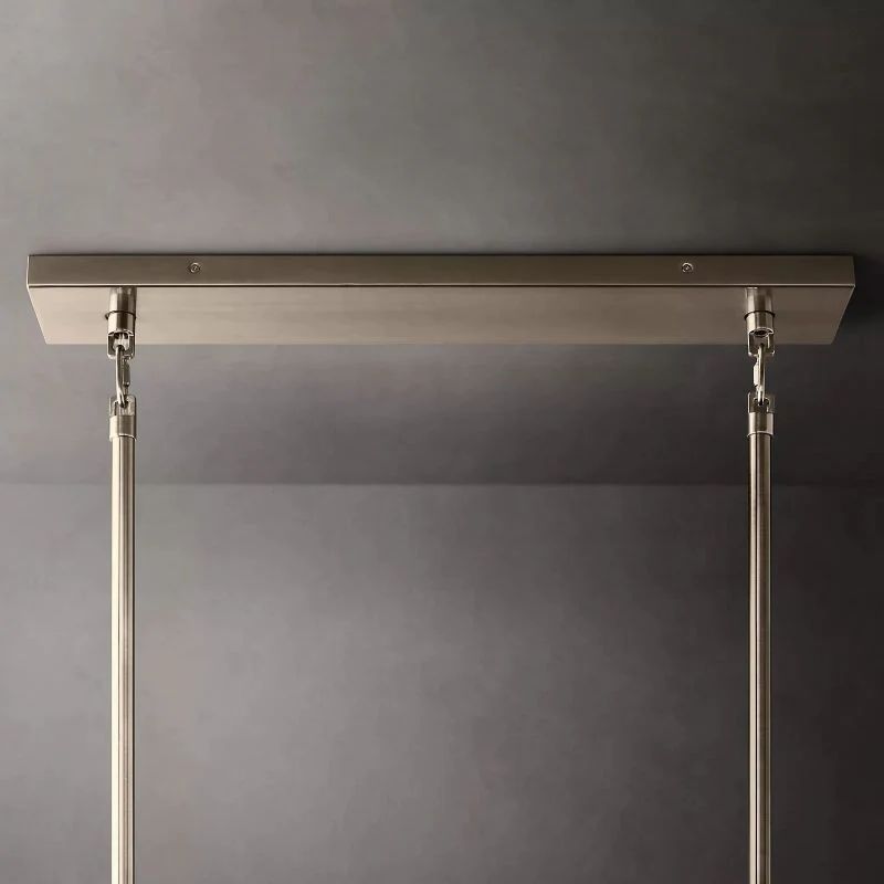 Dezeen Tiered Rectangle Chandelier 54"