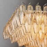 Dezeen Tiered Rectangle Chandelier 54"