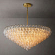 Dezeen Tiered Round Chandelier 47"