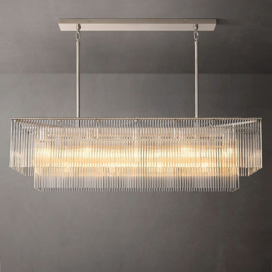 Dimasio Rectangular Chandelier 54"