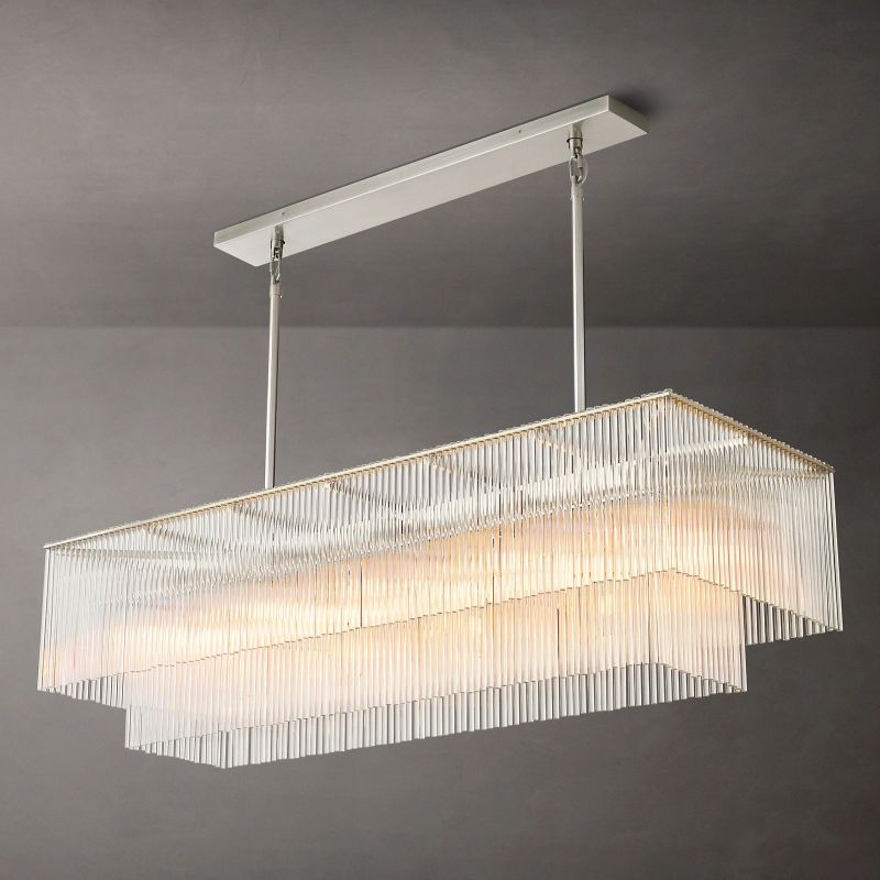 Dimasio Rectangular Chandelier 54"