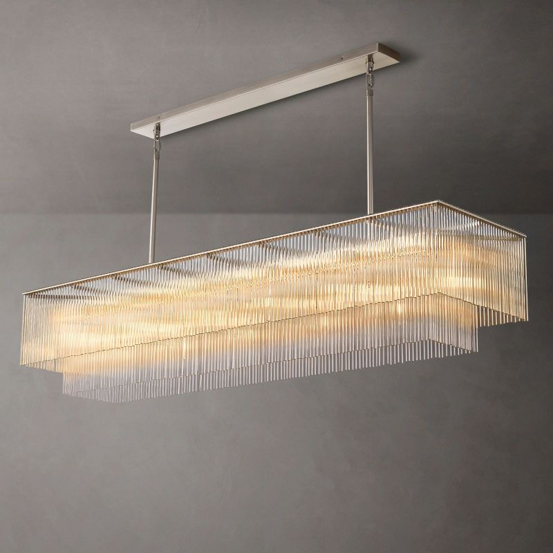 Dimasio Rectangular Chandelier 72"