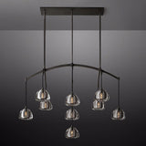 Dimple Linear Chandelier 54"