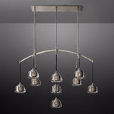 Dimple Linear Chandelier 54"