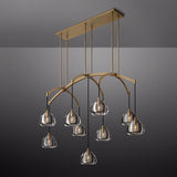 Dimple Linear Chandelier 54"