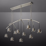 Dimple Linear Chandelier 72"