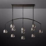 Dimple Linear Chandelier 72"