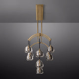 Dimple Linear Chandelier 72"