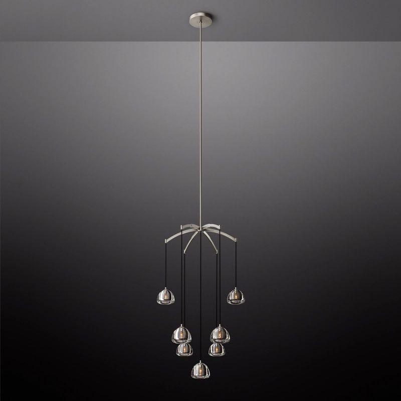 Dimple Round Chandelier 36"