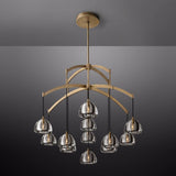 Dimple Round Chandelier 48"