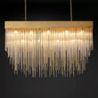 Fall Rectangle Chandelier 54"