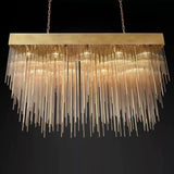 Fall Rectangle Chandelier 54"