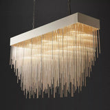 Fall Rectangle Chandelier 54"