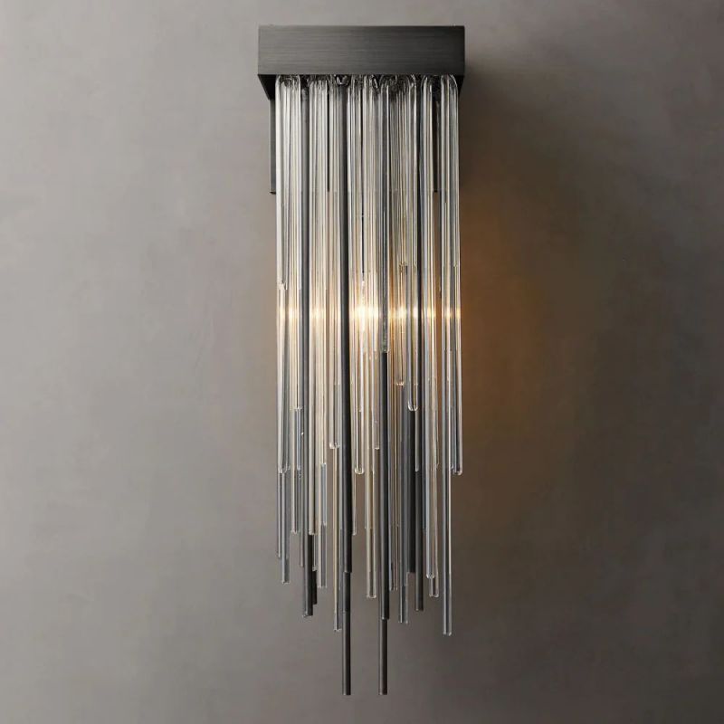 Fall Tube Sconce 22"H