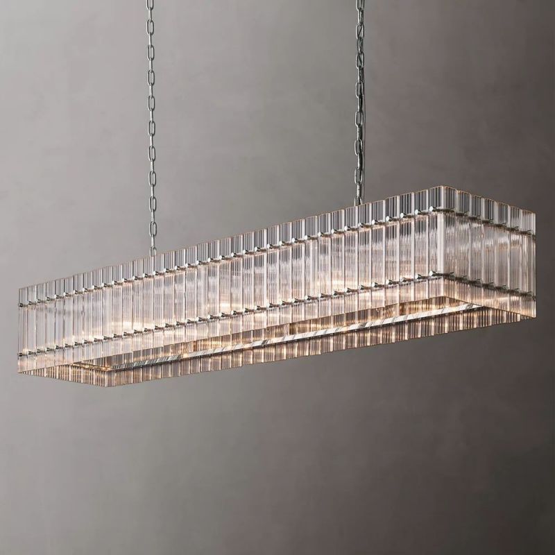 Fiona Rectangular Chandelier 72"