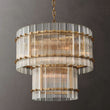 Fiona Two-Tier Round Chandelier 22"