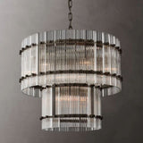 Fiona Two-Tier Round Chandelier 22"