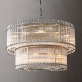 Fiona Two-Tier Round Chandelier 48"