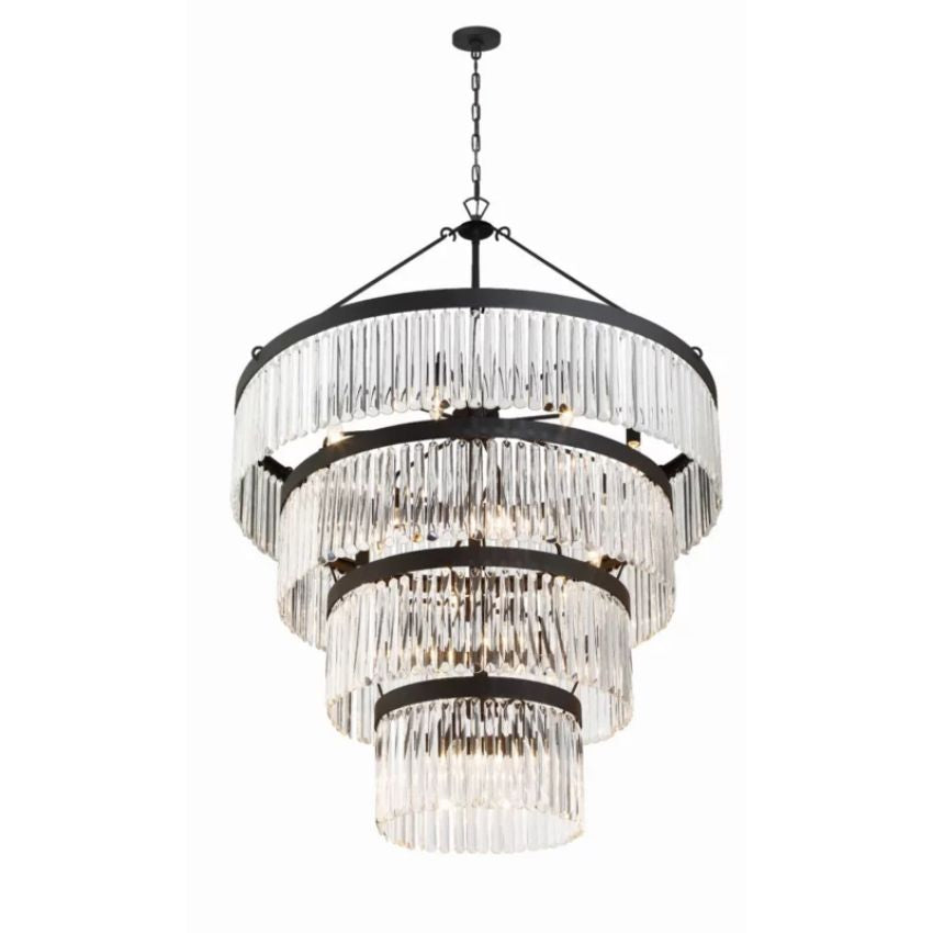 Grant 4-Tier Round Chandelier 40"