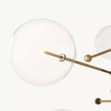 Bubble Globe Mobile 6-Arm Chandelier