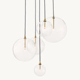 Bubble Globe Mobile Cluster Chandelier