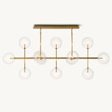 Bubble Globe Mobile Linear Chandelier