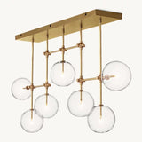 Bubble Globe Mobile Linear Chandelier