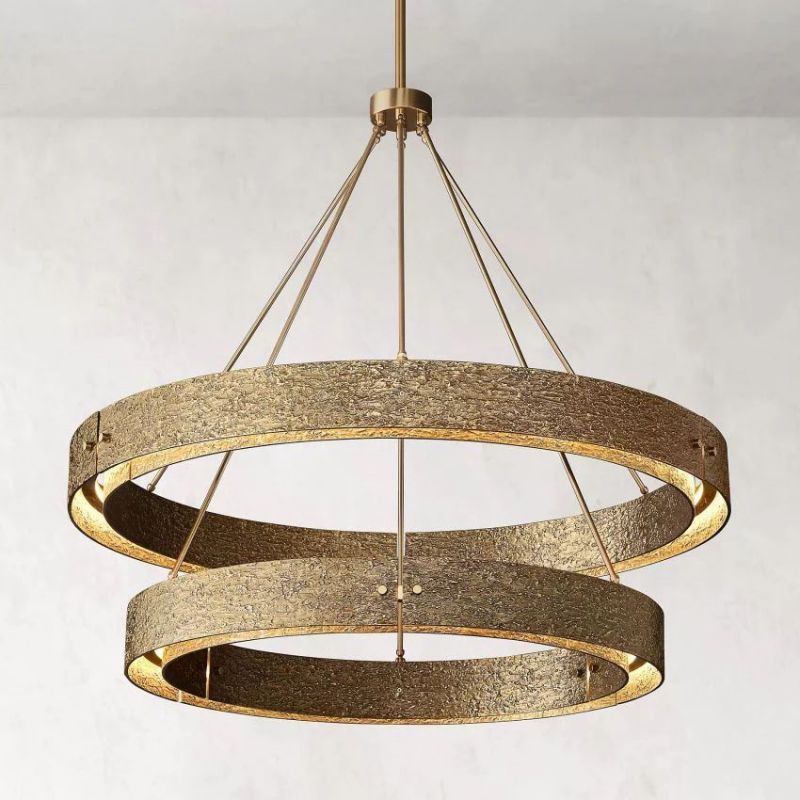 Groot 2-Tier Round Chandelier 60"