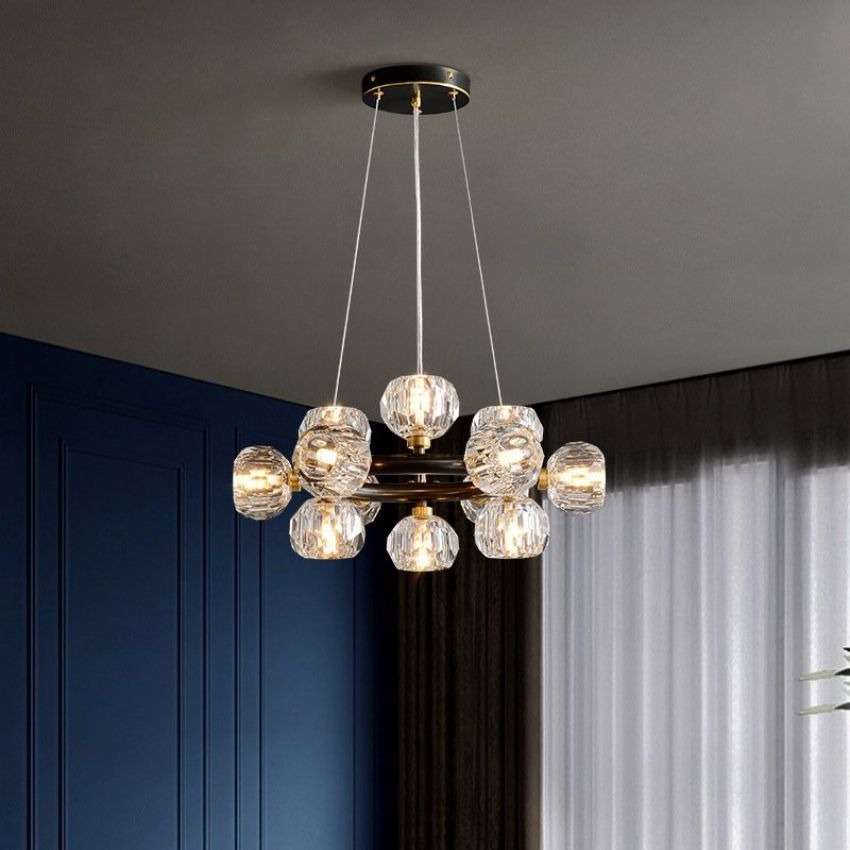 Hajnal Round Chandelier For Cord