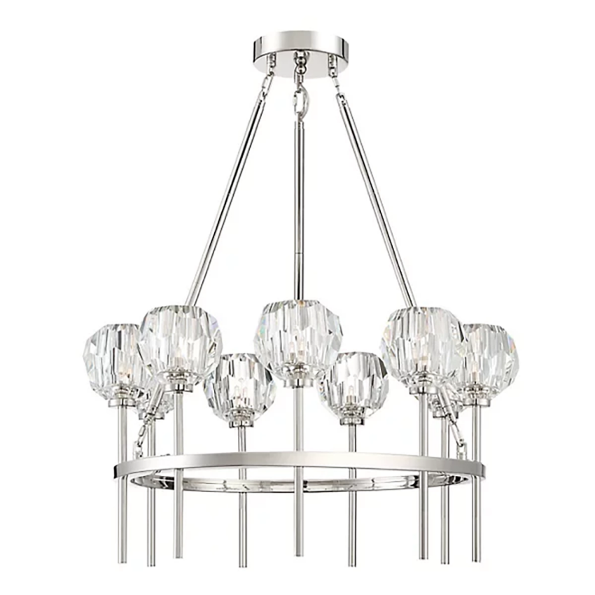 Hajnal Rods Round Chandelier