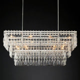 Ikun 3-Tier Rectangle Chandelier 60"