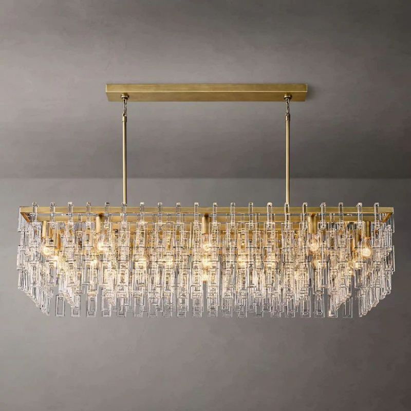 Ikun Rectangle Chandelier 60"