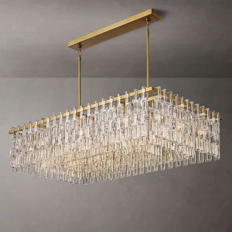 Ikun Rectangle Chandelier 60"