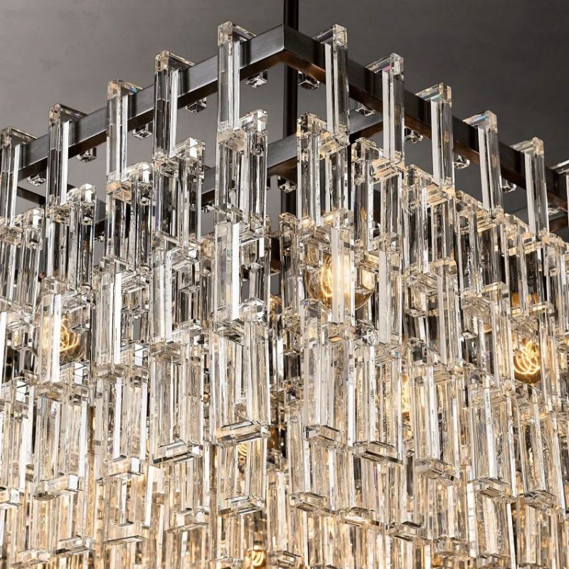 Ikun Rectangle Chandelier 60"