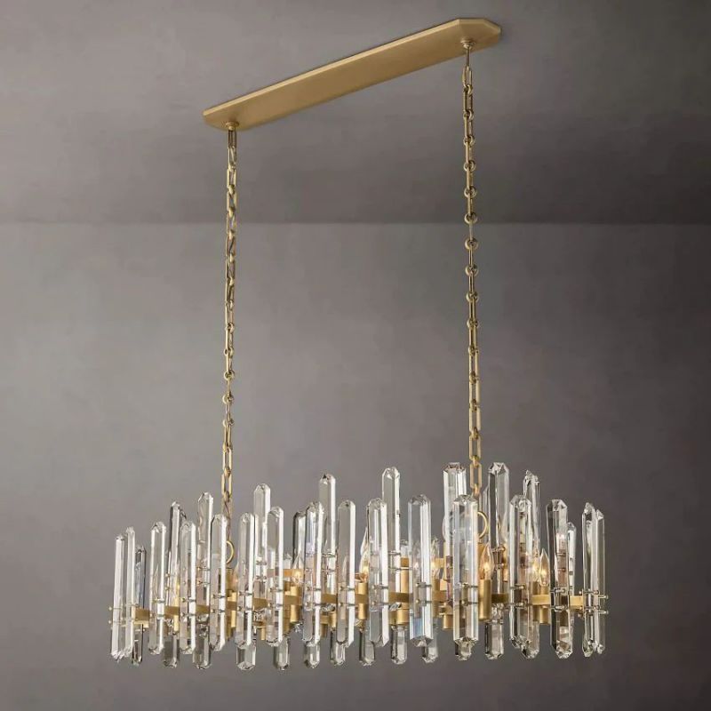 Kikumaru Linear Chandelier 54"