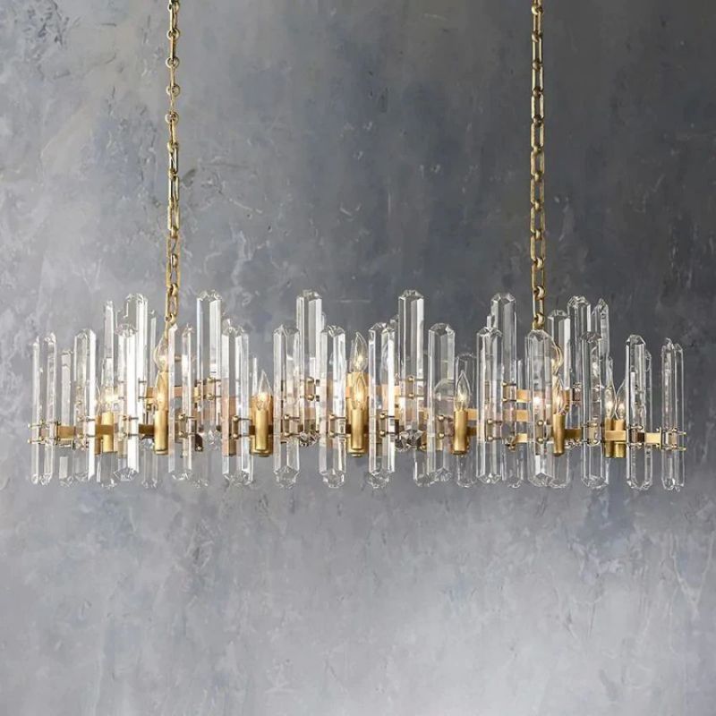 Kikumaru Linear Chandelier 54"