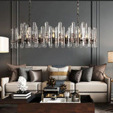 Kikumaru Linear Chandelier 54"