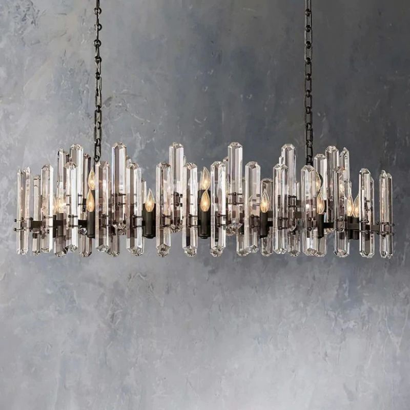 Kikumaru Linear Chandelier 54"