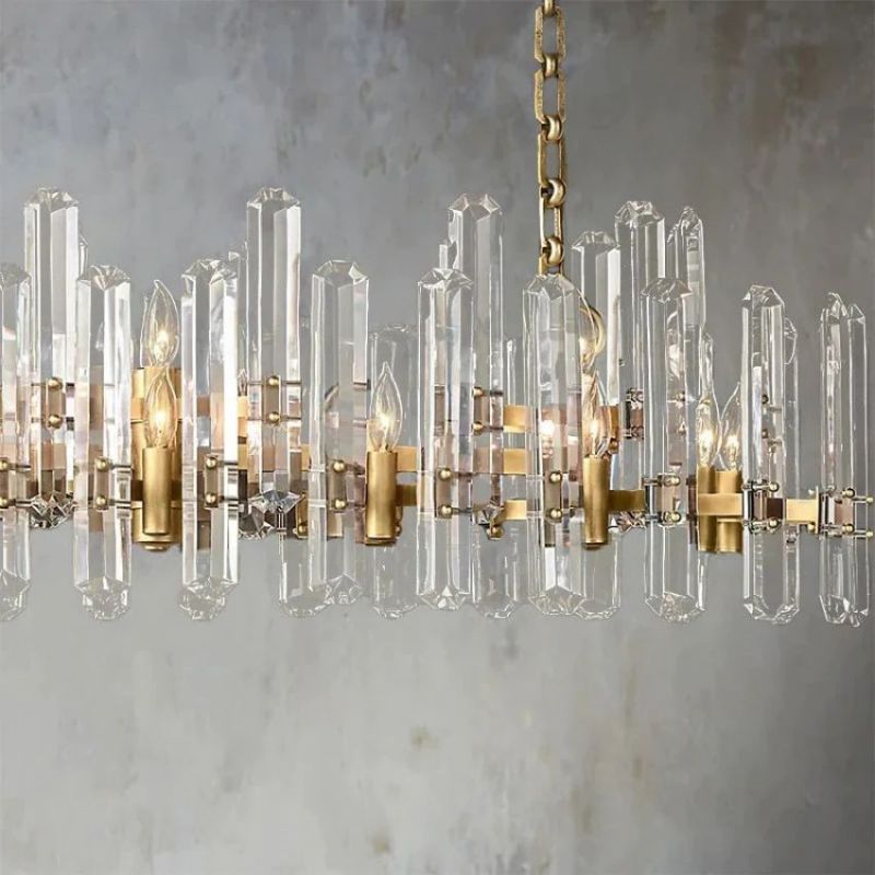 Kikumaru Linear Chandelier 72"