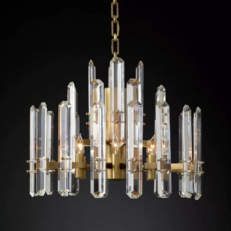 Kikumaru Round Chandelier 24"