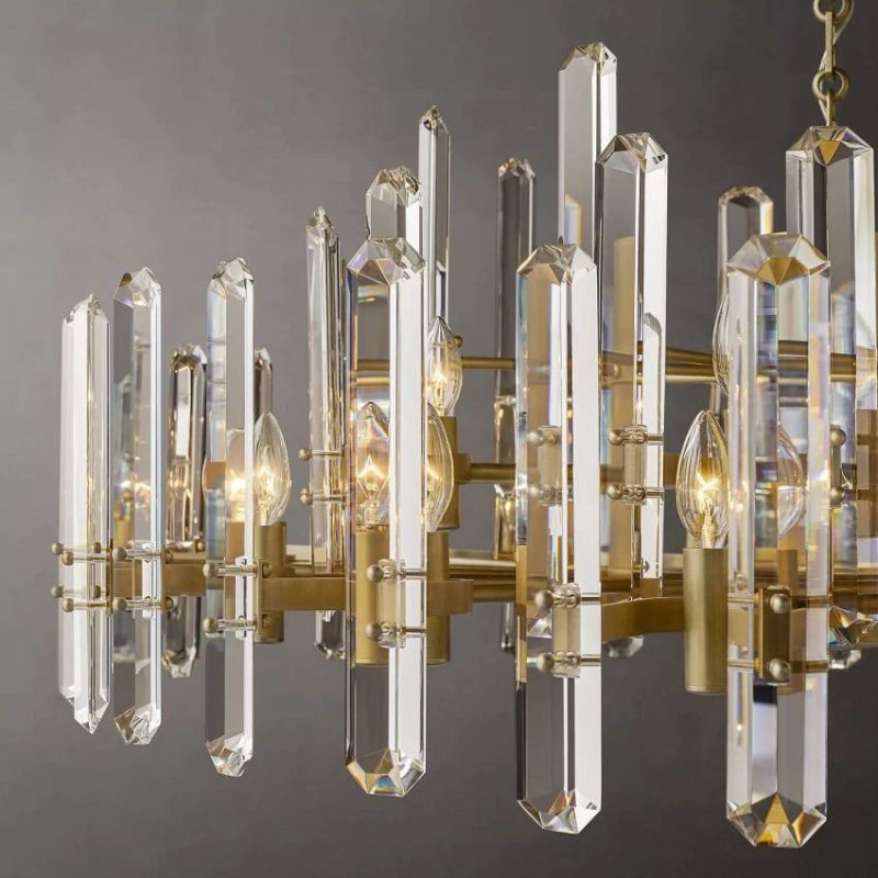 Kikumaru Round Chandelier 36"