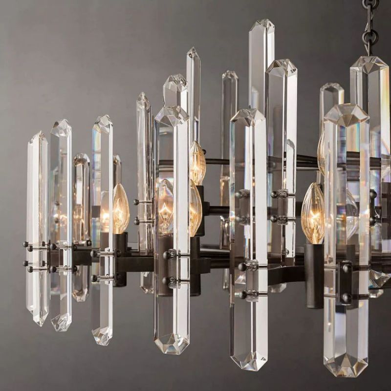 Kikumaru Round Chandelier 48"