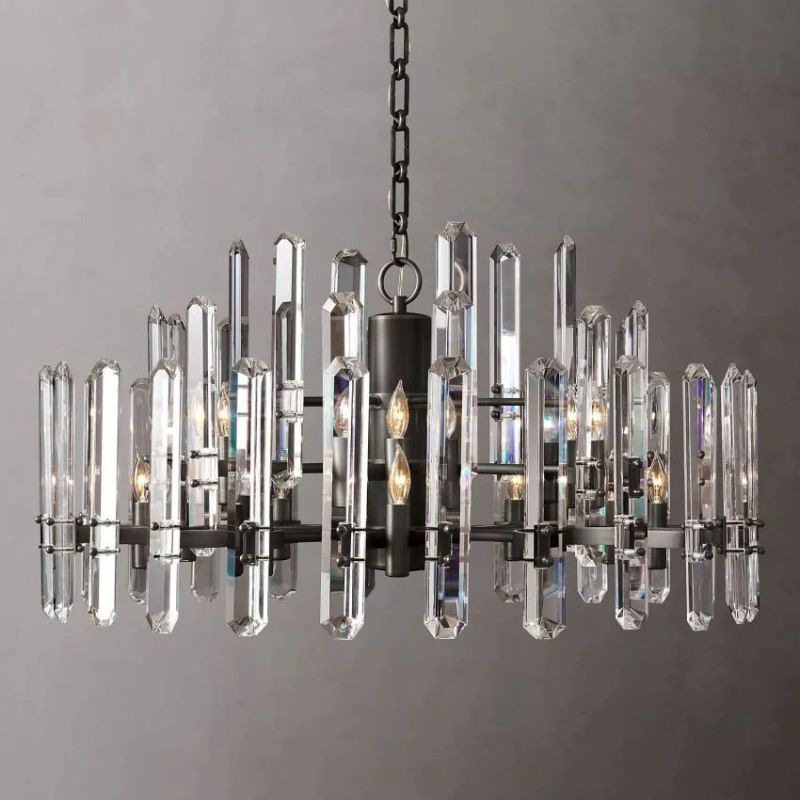 Kikumaru Round Chandelier 36"